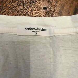 Perfectwhitetee Classic White Tee XS